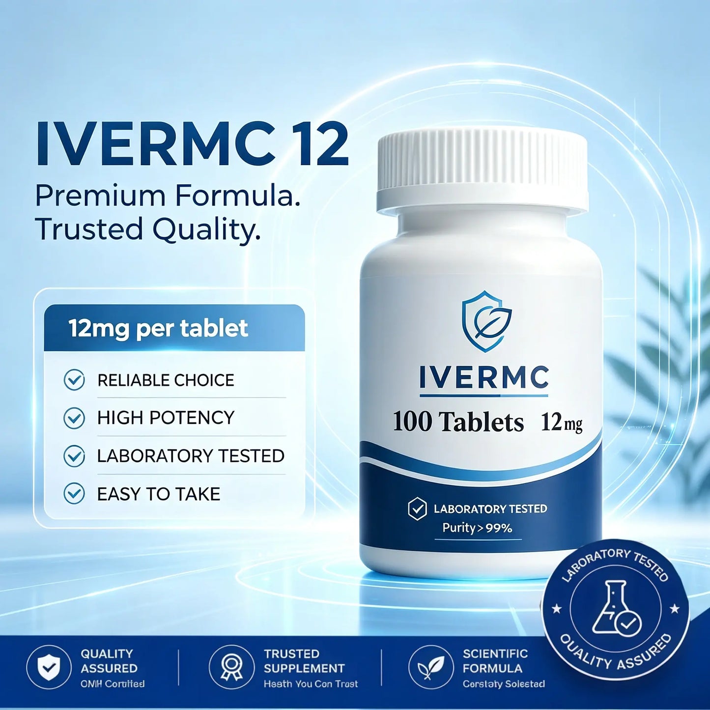Ivermc 12mg-100tables